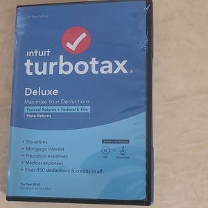 Turbotax Deluxe 2020